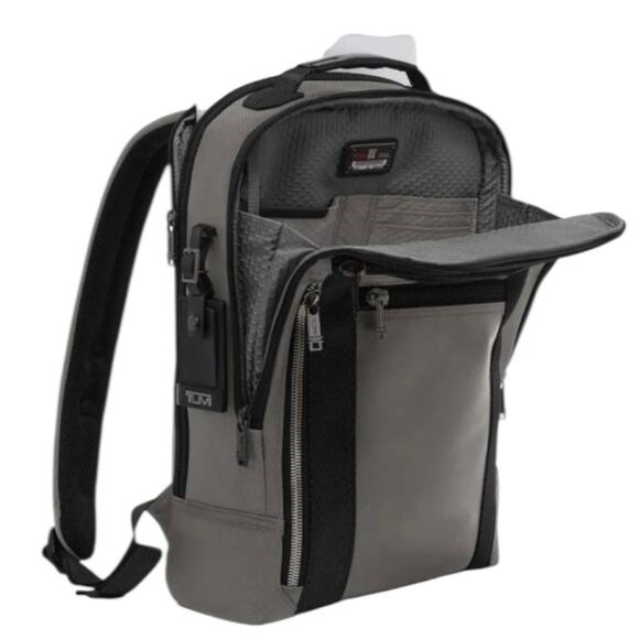 Tumi Alpha Bravo Davis Backpack in Alloy 153444-T003 - Picture 5 of 6